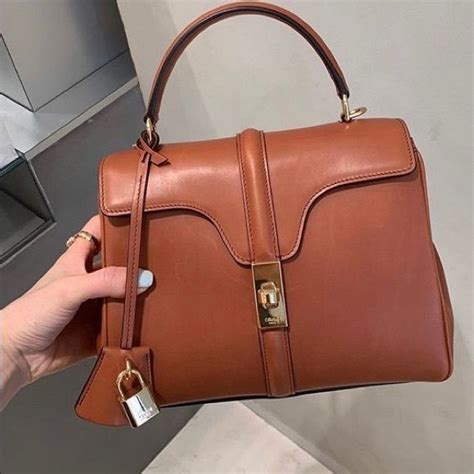 celine tan small big bag|celine small 16 bag.